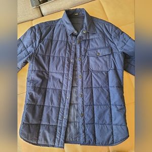 Men's Blue Quilted Jacket
